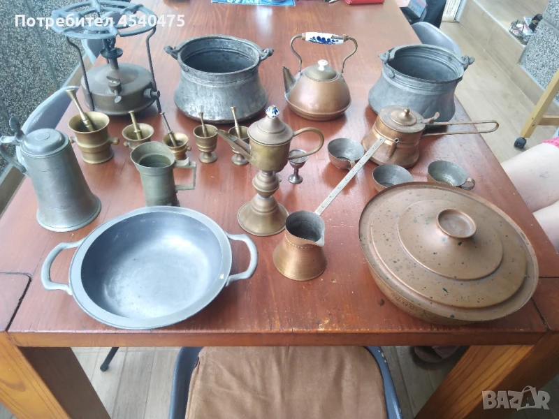 Медни, месингови и оловни съдове, снимка 1