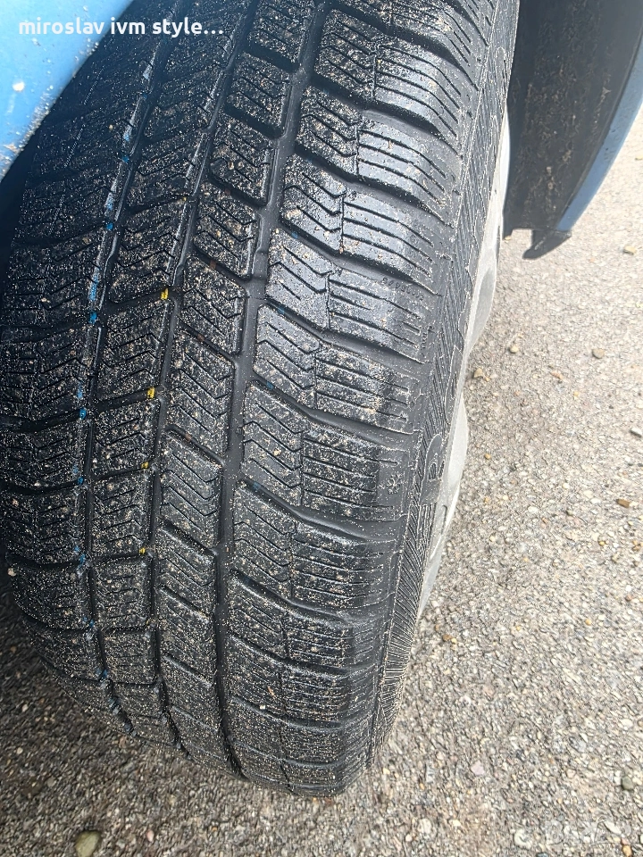 Гуми 185 60 15 + джанти железни, снимка 1