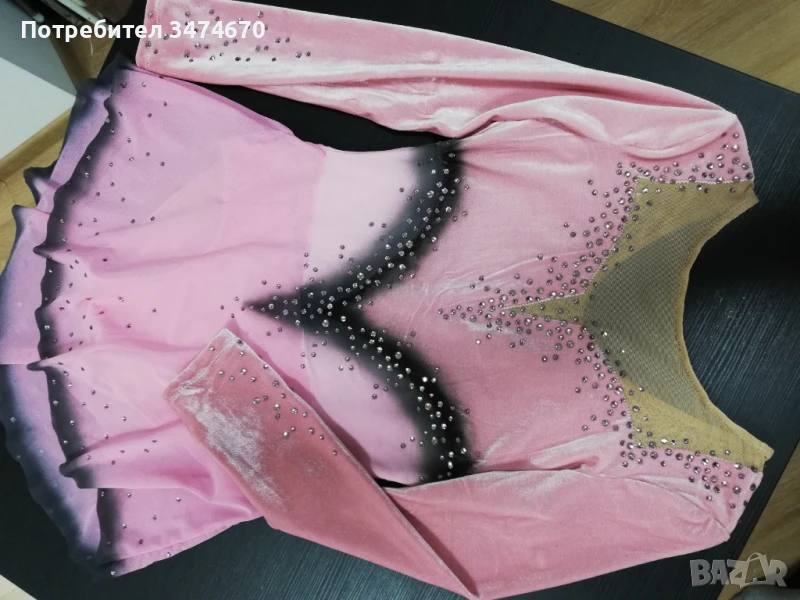 Новата рокля за фигурно пързалене, танци, акробатика, модерен балет., снимка 1