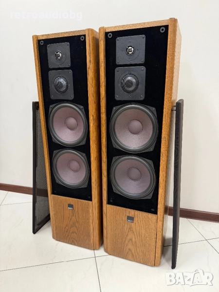 🔊Ретро масивни четирилентови тонколони MB Quart 980 S  - 140-160W - 4 ома🔊, снимка 1