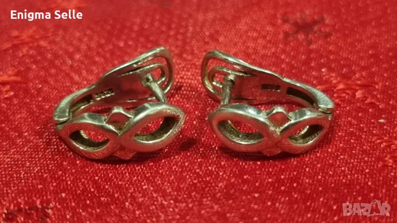 Дамски сребърни обеци S925 , снимка 1