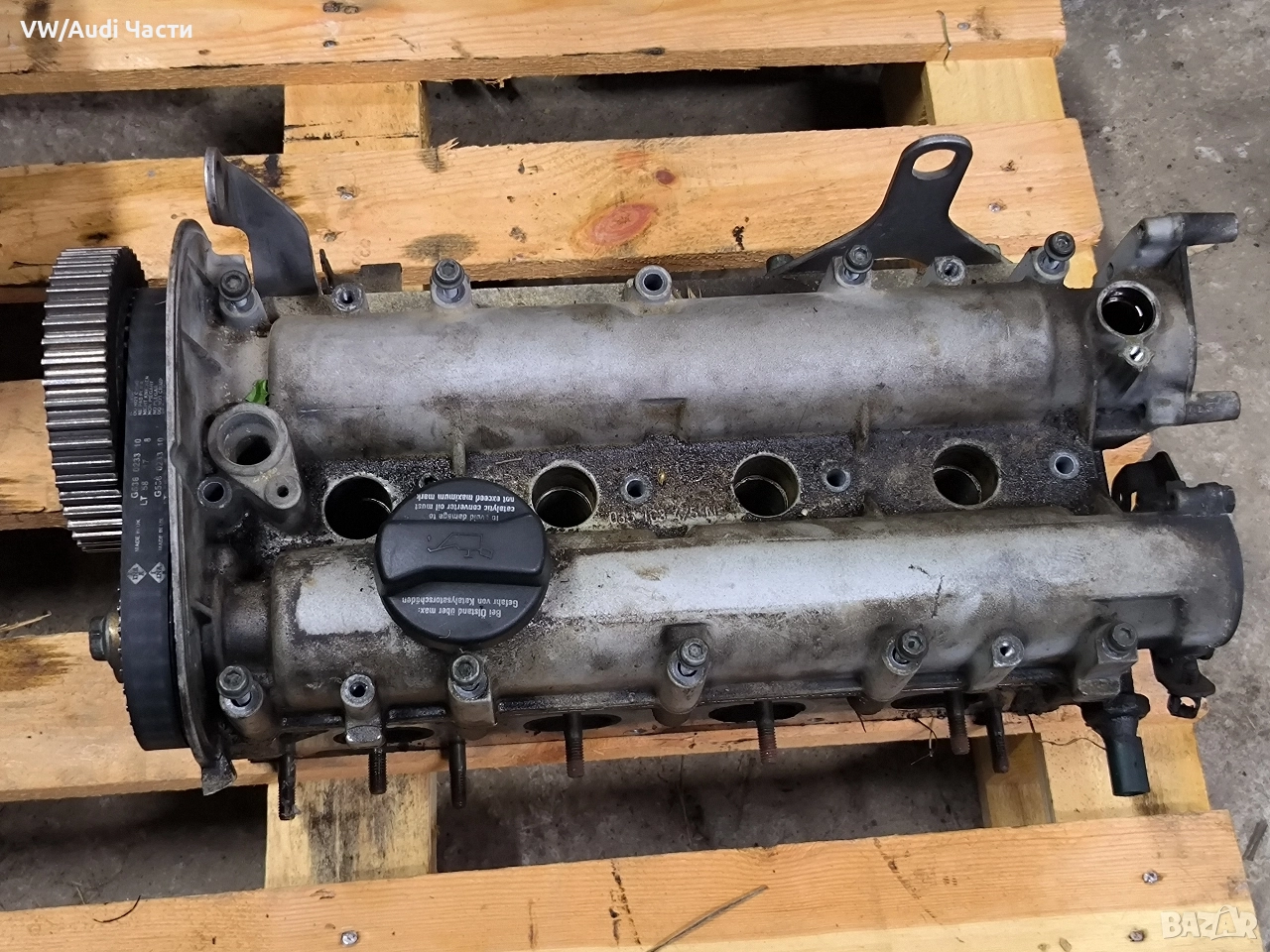 Цилиндрова глава за Голф 4 Ауди А3 Сеат Шкода 1.4 VW Golf 4 Audi A3 Seat Skoda 1.4 16V, снимка 1