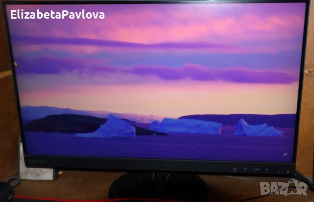 Монитор Lenovo 27", VA, Full HD, 75 Hz, 4ms, HDMI, FreeSync, снимка 5 - Монитори - 52617459