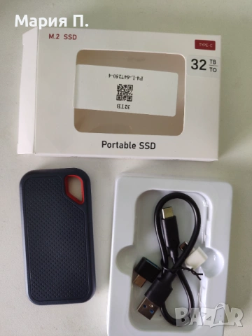 Портативен външен хард диск 32TB, снимка 4 - Външни хард дискове - 53897677