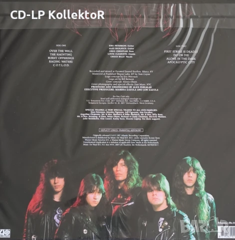 Нов Vinyl (Testament - The Legacy), снимка 2 - Грамофонни плочи - 50887287