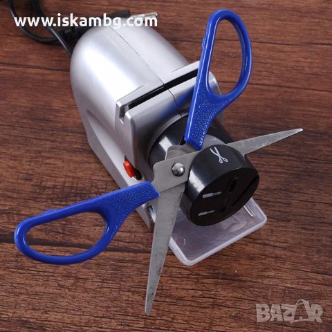 Автоматично електрическо точило за ножове, ножици, отвертки на ток - КОД 3724, снимка 5 - Аксесоари за кухня - 37413776