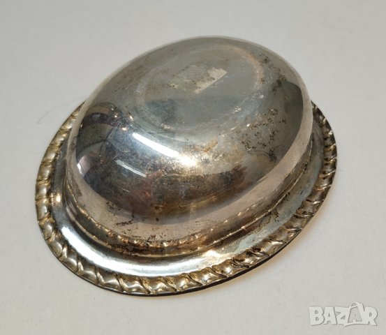 Сребърна купичка, снимка 7 - Антикварни и старинни предмети - 29935374