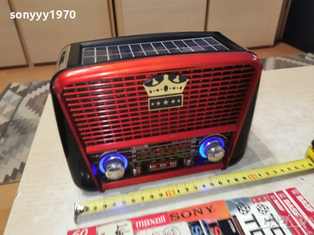 РАДИО С БЛУТУТ И СОЛАР 1204261037LCHERY1, снимка 12 - Радиокасетофони, транзистори - 54171016