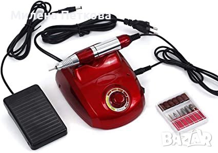 100 W, 35 000 оборота Електрическа пила за нокти,маникюр,педикюр, снимка 3 - Педикюр и маникюр - 39775409