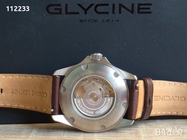 Glycine Combat Classic 40 Moonphase Watch, снимка 4 - Смарт часовници - 53904092