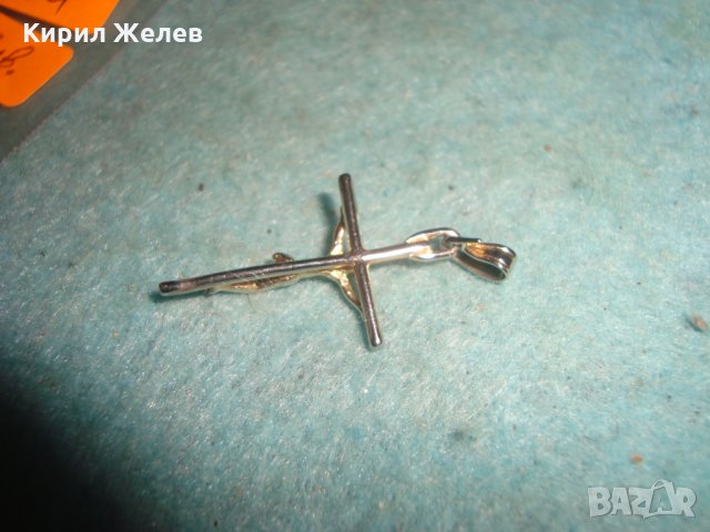 КРАСИВО НАГРЪДНО РАЗПЯТИЕ КРЪСТЧЕ 25561, снимка 3 - Колиета, медальони, синджири - 35585766