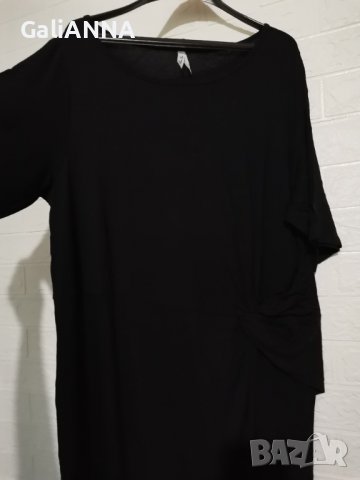 СТРАХОТНА РОКЛЯ В ЧЕРНО 2XL-3XL, снимка 4 - Рокли - 40371539