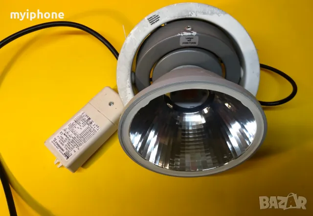 Мощен 360% градусов лед прожектор 35w Маde in Italy с адаптор