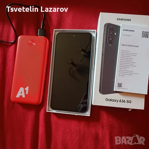 Нов Galaxi A34+Преносима батерия