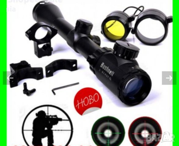 Оптика Монтаж ОПТИКА 3-9х40E Bushnell Пушка Мерник Прицел, снимка 2 - Оборудване и аксесоари за оръжия - 30136919