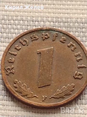 Монета 1 райхсфенинг 1938г. Германия Трети Райх с СХВАСТИКА за КОЛЕКЦИЯ 31542, снимка 3 - Нумизматика и бонистика - 42823144