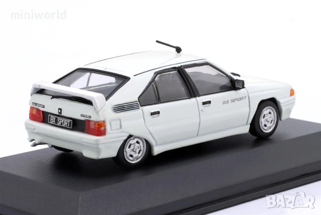 CITROEN BX SPORT 1985 - мащаб 1:43 на Solido моделът е нов в PVC дисплей-кейс, снимка 2 - Колекции - 54268172