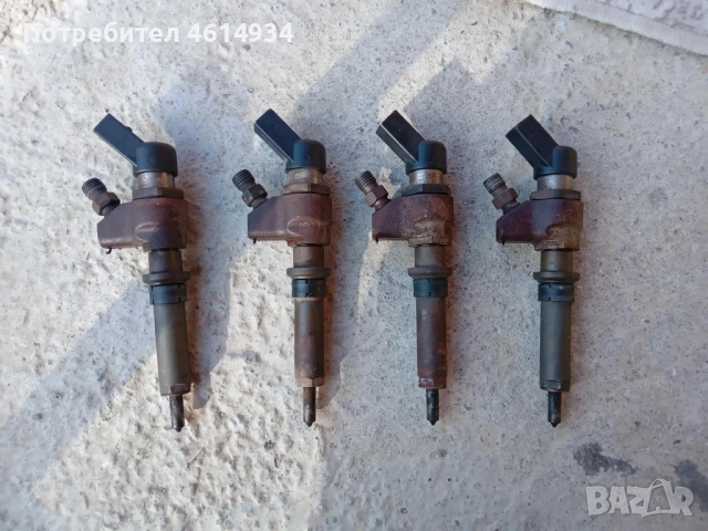 Дюзи  9636819380 Siemens 4броя за Пежо 307 SW 2000 дизел 90к.с 2003г , снимка 2 - Части - 54238721
