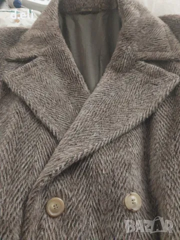 BALDESSARINI 🇮🇹 Size L-XL  Aлпака, Вълна Уникално дълго палто, снимка 2 - Палта, манта - 49163810