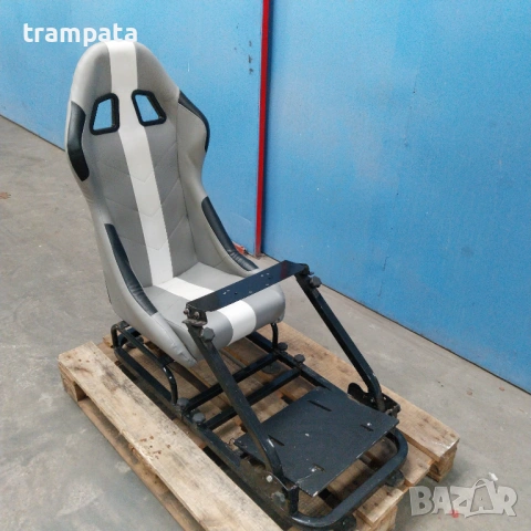НАЙ ДОБРАТА ОФЕРТА Симулатор  геймърска стойка ,седалка за волан и педали.