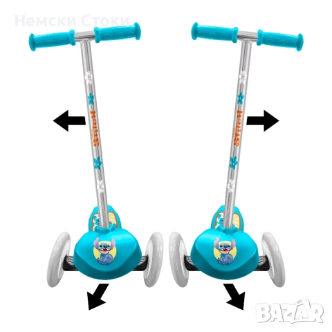 Детска тротинетка Minnie и Stitch, снимка 4 - Скутери и тротинетки - 52430384