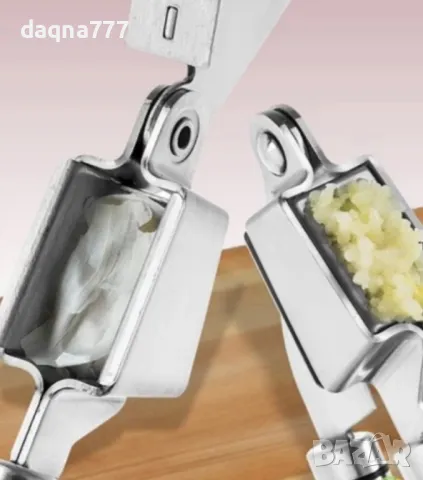 Стоманена преса за чесън нова, снимка 10 - Аксесоари за кухня - 50435384