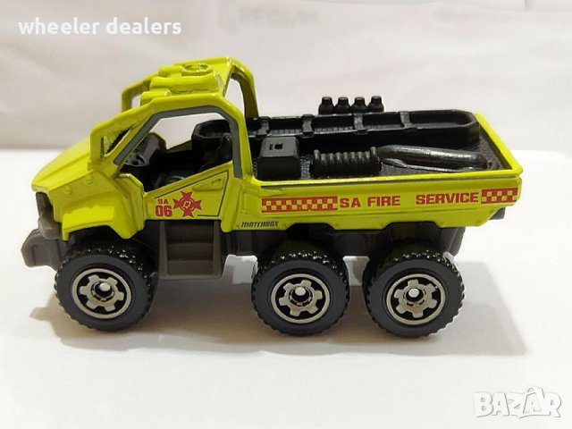 Метална количка Matchbox Trail Tracker от 5 pack MBX To The Rescue-2019, снимка 2 - Колекции - 39534092