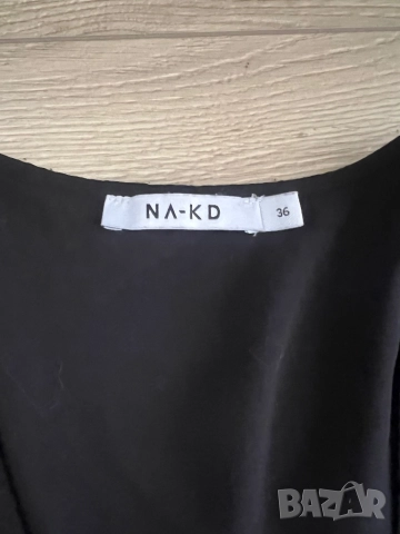 Дълга черна рокля, снимка 4 - Рокли - 51625592