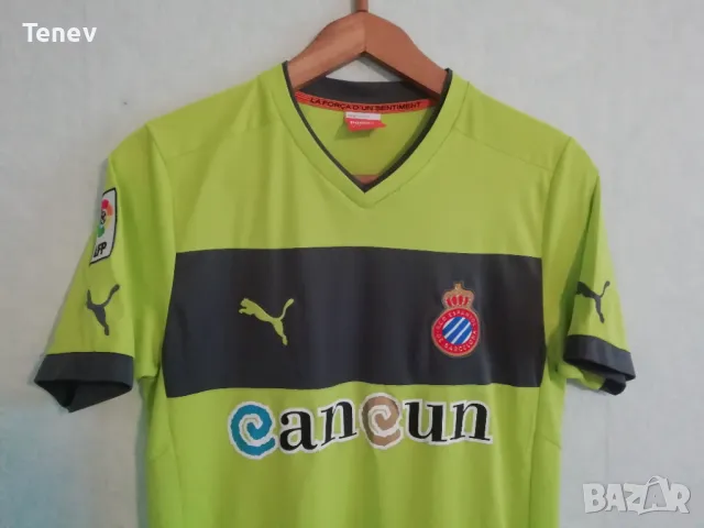 Espanyol Puma оригинална тениска фланелка футболна Еспаньол размер М , снимка 4 - Тениски - 49624840