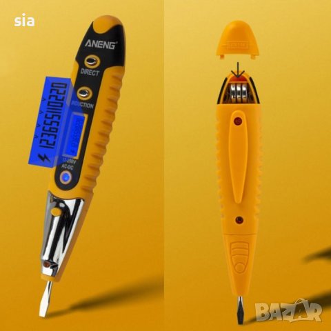 Тестер за напрежение 12-220V, снимка 2 - Аксесоари и консумативи - 42311528