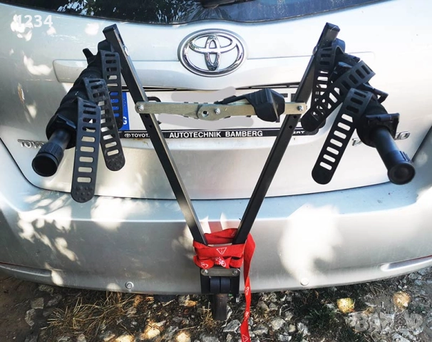 Вело багажник за 3 велосипеда за теглич за автомобил стойка, снимка 3 - Аксесоари и консумативи - 51641427