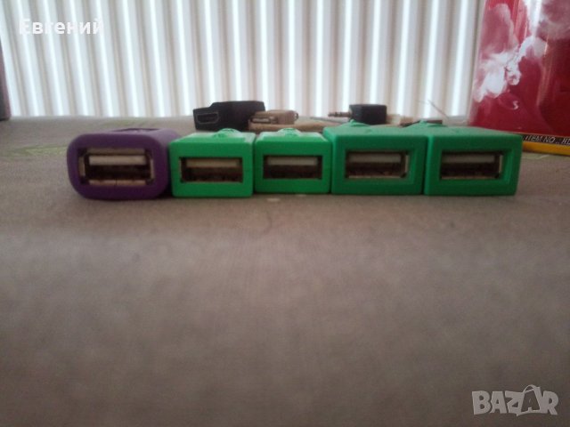Адаптори USB/PS2 за клавиатура и мишки, снимка 3 - Кабели и адаптери - 35451019