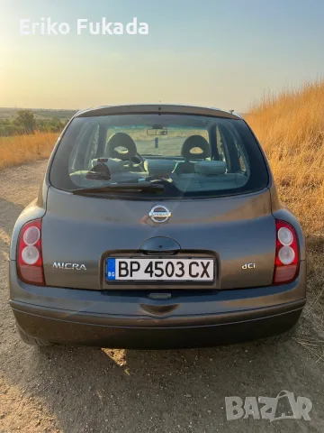 Nissan Micra 1.5 dCi • 80 к.с. • 2003 г. • 5 врати • Графит, снимка 6 - Автомобили и джипове - 55904670