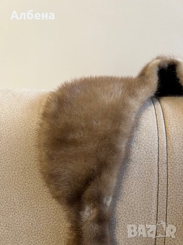Яка естествена кожа от норка , снимка 3 - Шалове - 38652096