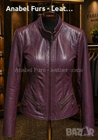Дамски якета от естествена кожа, снимка 14 - Якета - 54349180