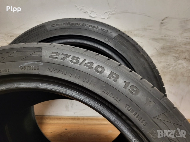 2 бр. 275/40/19 Continental / летни гуми , снимка 7 - Гуми и джанти - 52777952
