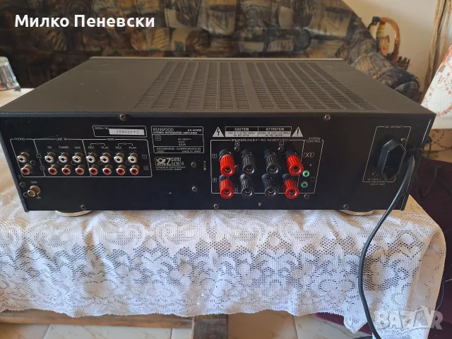 KENWOOD KA 4040R.STEREO AMPLIFIER.MADE IN JAPAN., снимка 5 - Ресийвъри, усилватели, смесителни пултове - 55747236