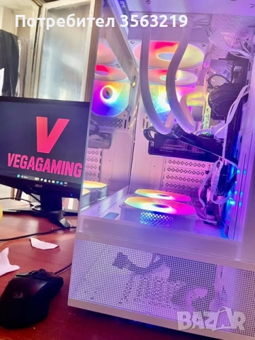 Геймърски компютър Ryzen 7 RX 6600 и водно | Нови части с гаранция, снимка 5 - Геймърски - 52662301