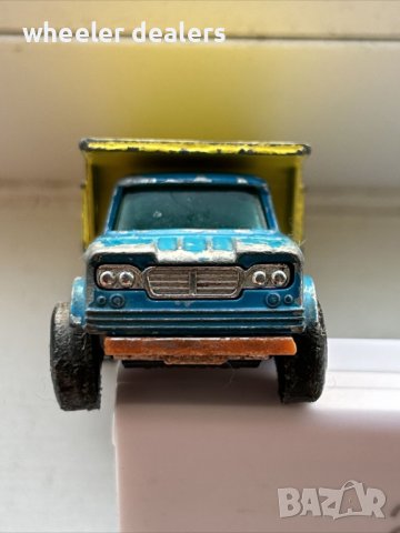 Метална количка Matchbox Dodge Dumper Truck , снимка 10 - Колекции - 39977591