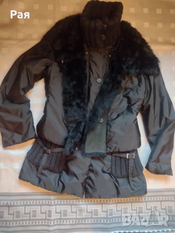 Черно елегантно яке + елек Ermanno Scervino, снимка 2 - Якета - 50742023