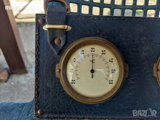 винтидж метеорологична станция, снимка 3 - Антикварни и старинни предмети - 54097692