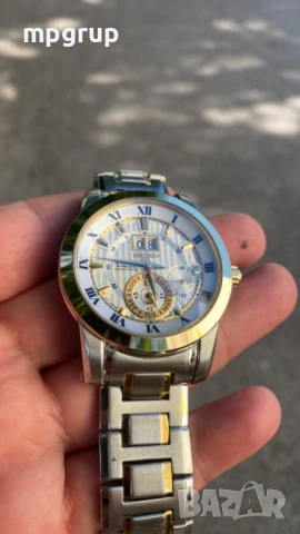 Продавам часовник SEIKO Premier Kinetic Perpetual Calendar, снимка 7 - Мъжки - 51393700