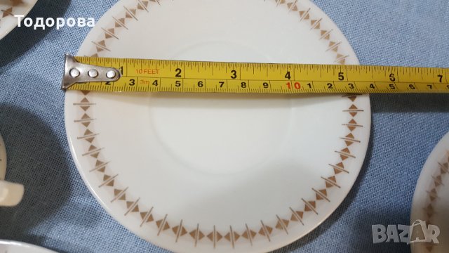 Комплект порцеланови съдове за кафе и десерт- Бавария, снимка 6 - Антикварни и старинни предмети - 31887763