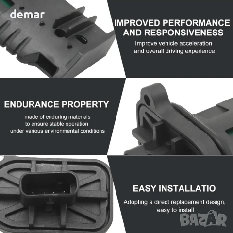 JUUDDENPARTS Сензор за масовия въздушен поток (MAF) за BMW 228I 2014-2016 320I 2013-2017, снимка 3 - Аксесоари и консумативи - 51182286