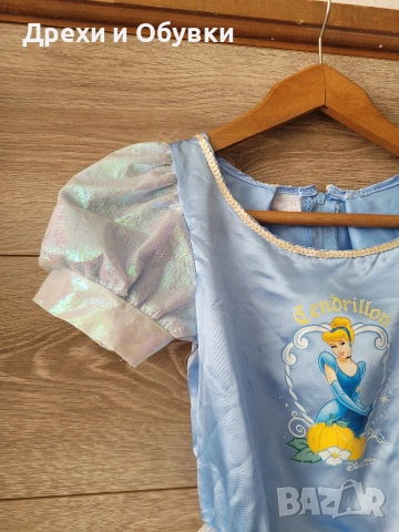 Детска дълга рокля Пепеляшка, снимка 7 - Детски рокли и поли - 54339479