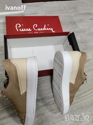 New цена спортни обувки естествена кожа - Pierre Cardin: БЕЗ бартери, само кеш (в евро или лева)., снимка 7 - Спортно елегантни обувки - 34368819