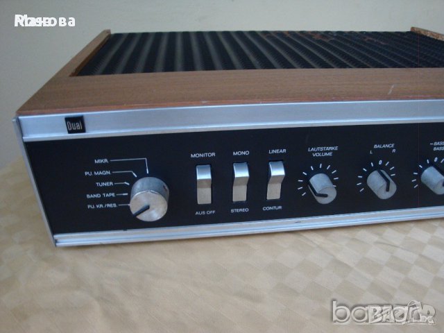 Dual cv-60 - усилвател 1972–1974 , снимка 1