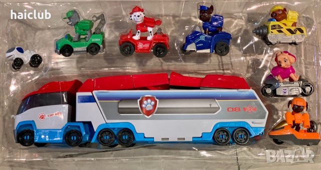 Камион Пес патрул / Pow patrol камион , снимка 3 - Коли, камиони, мотори, писти - 31157496
