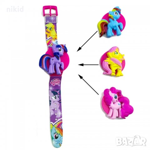 Малкото Пони My Little Pony детски часовник със сменящи части, снимка 2 - Детски - 31606691