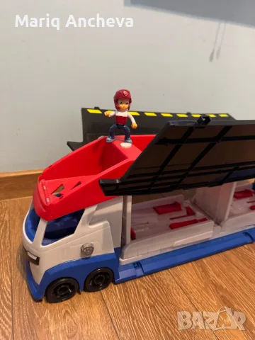 Камион paw patrol и кола, снимка 2 - Коли, камиони, мотори, писти - 55777937